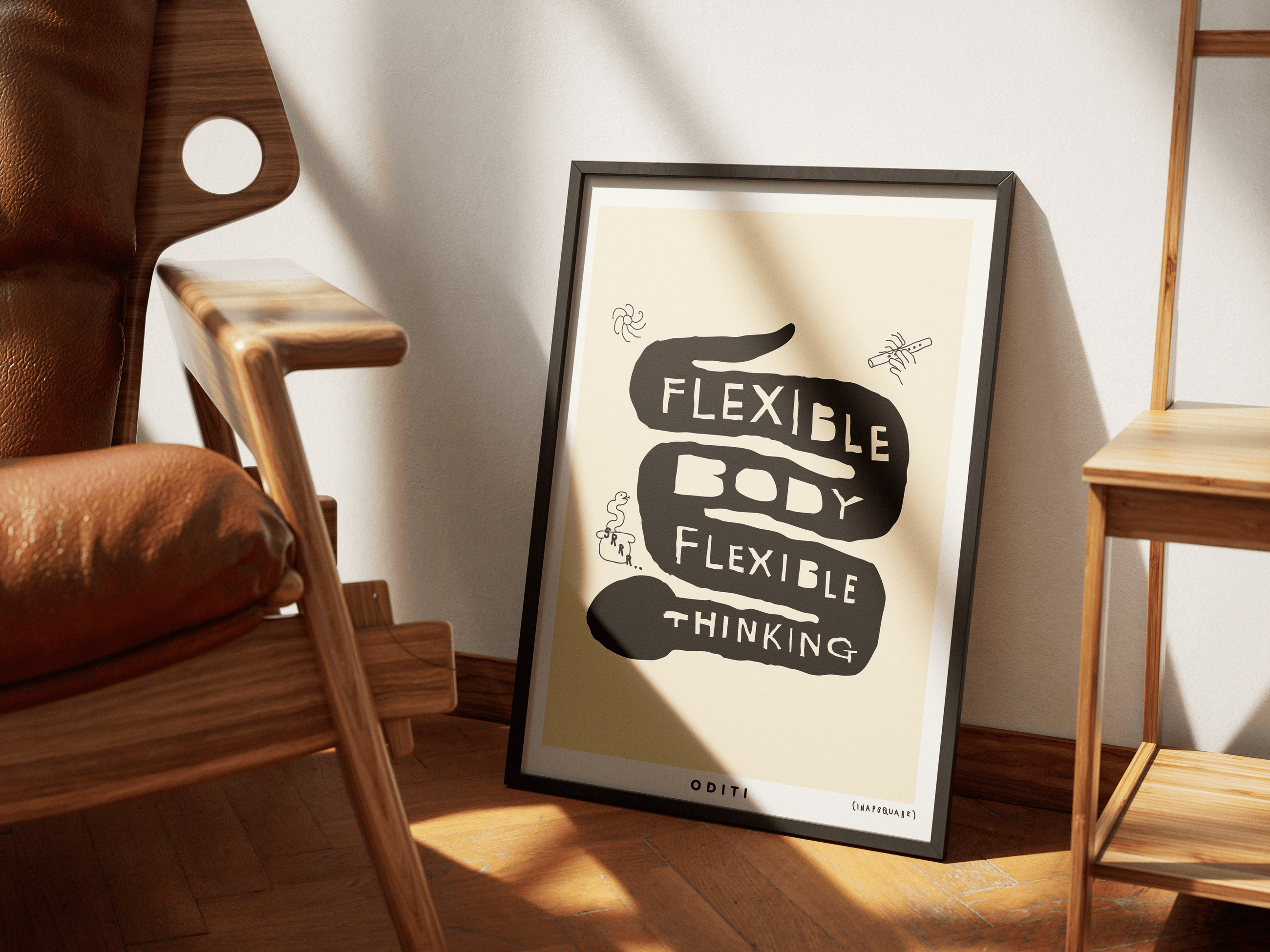 Flexible Body Flexible Thinking (Cream)