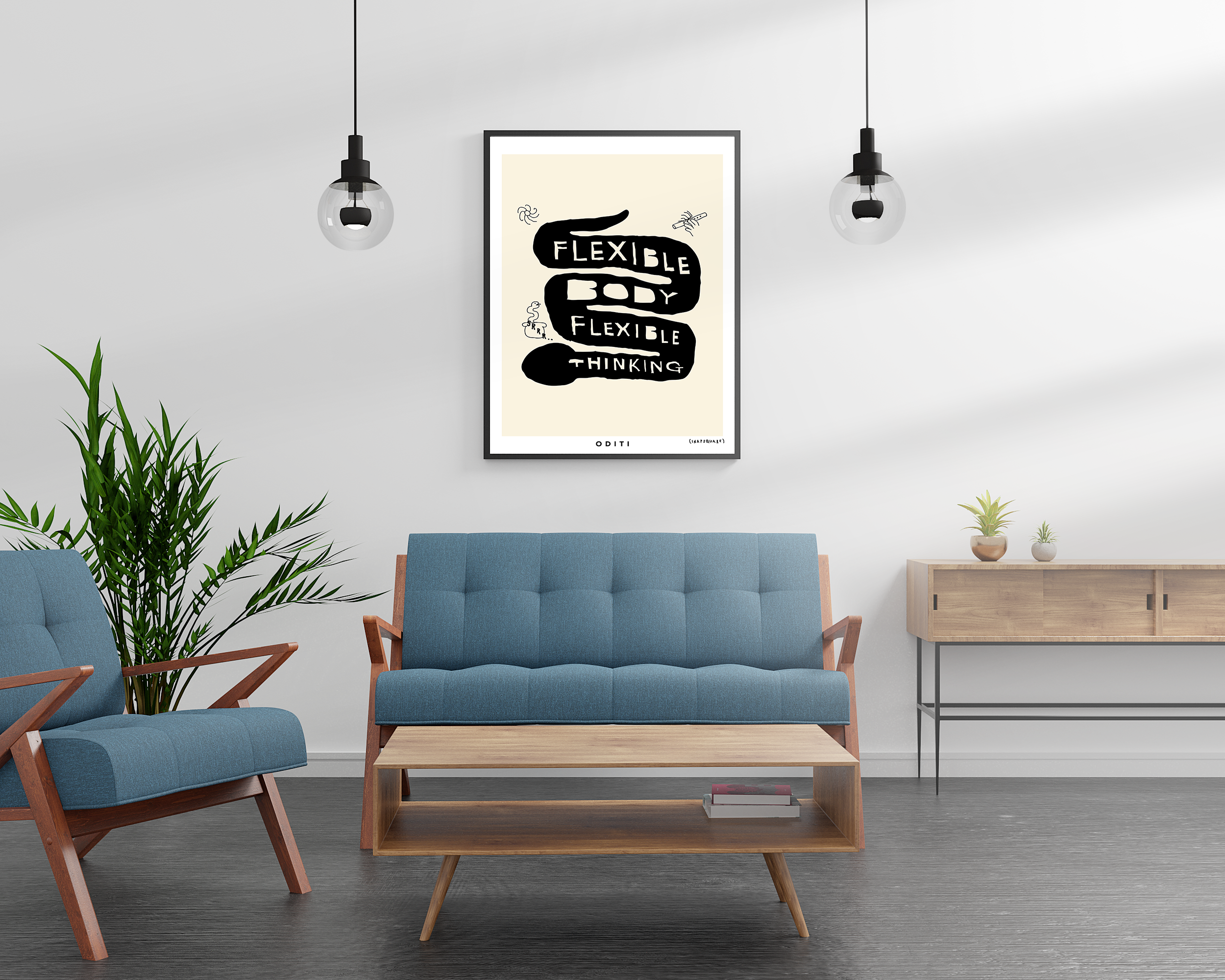 Flexible Body Flexible Thinking (Cream)