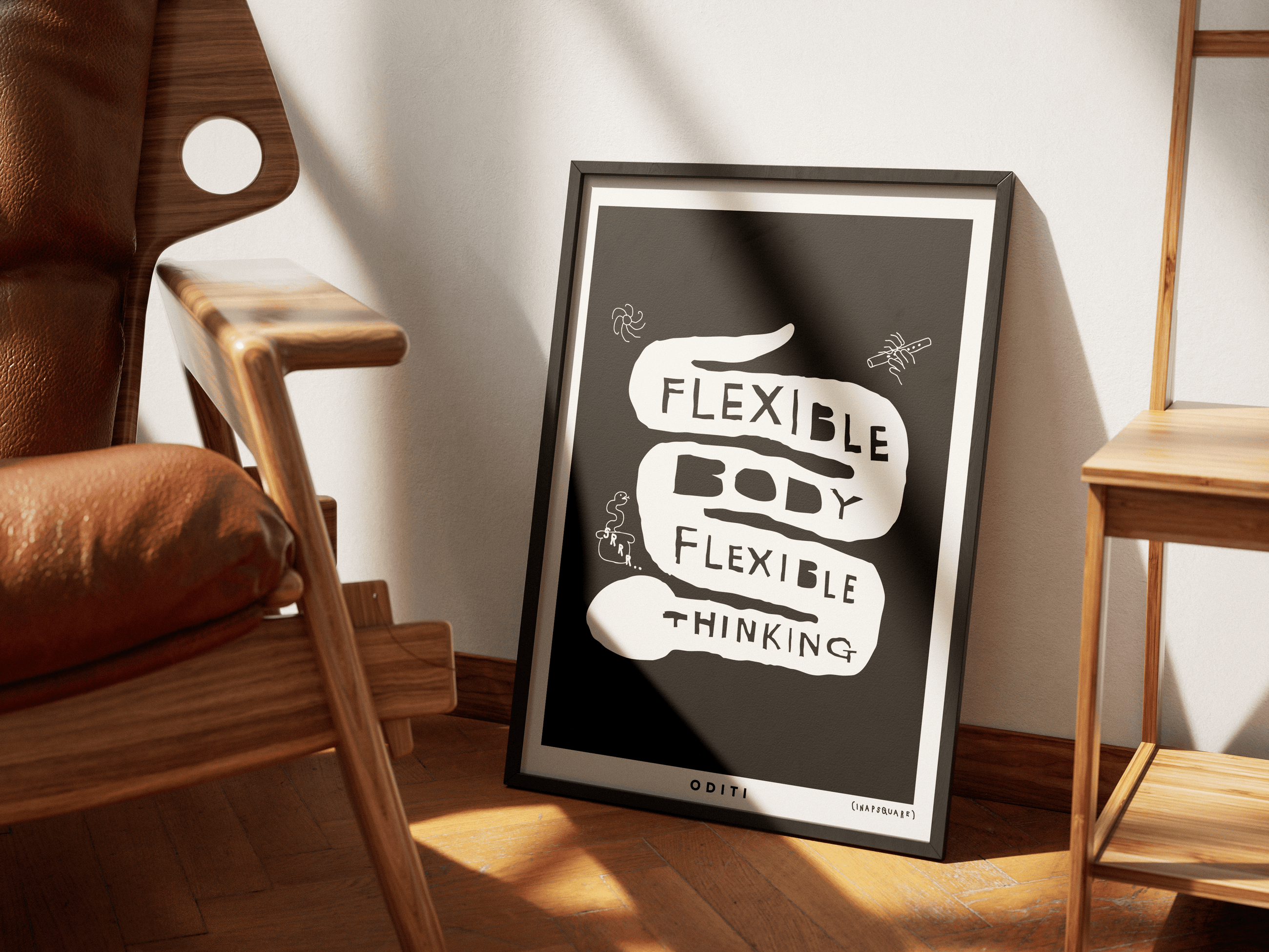 Flexible Body Flexible Thinking (Black)