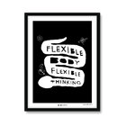 Flexible Body Flexible Thinking (Black)