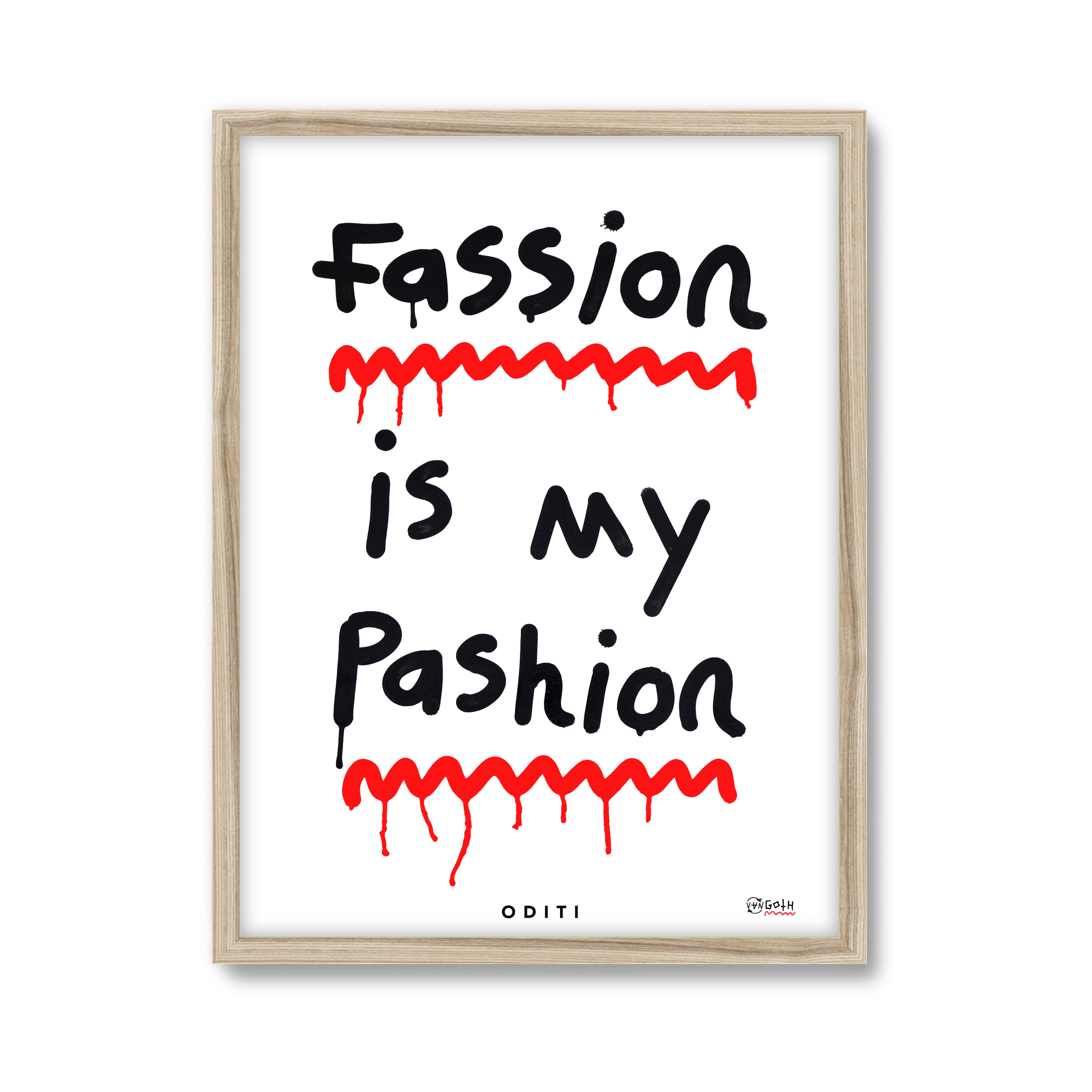 Fassion is my Pashion (White)