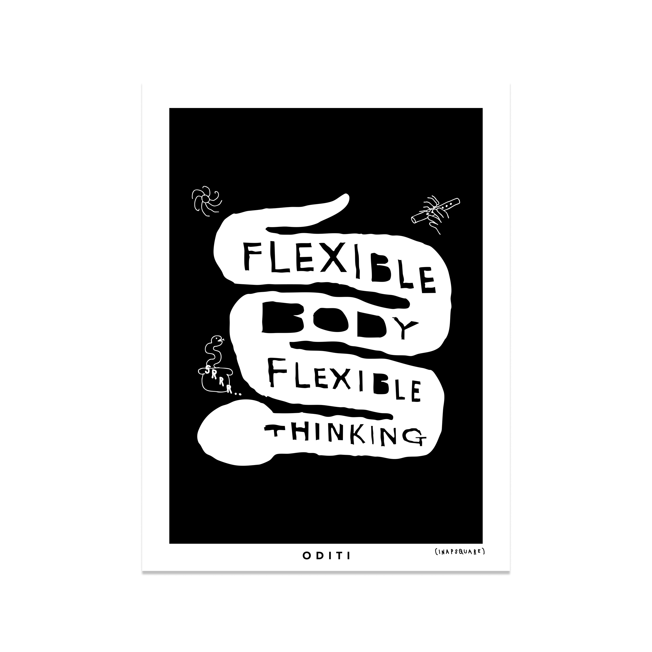 Flexible Body Flexible Thinking (Black)