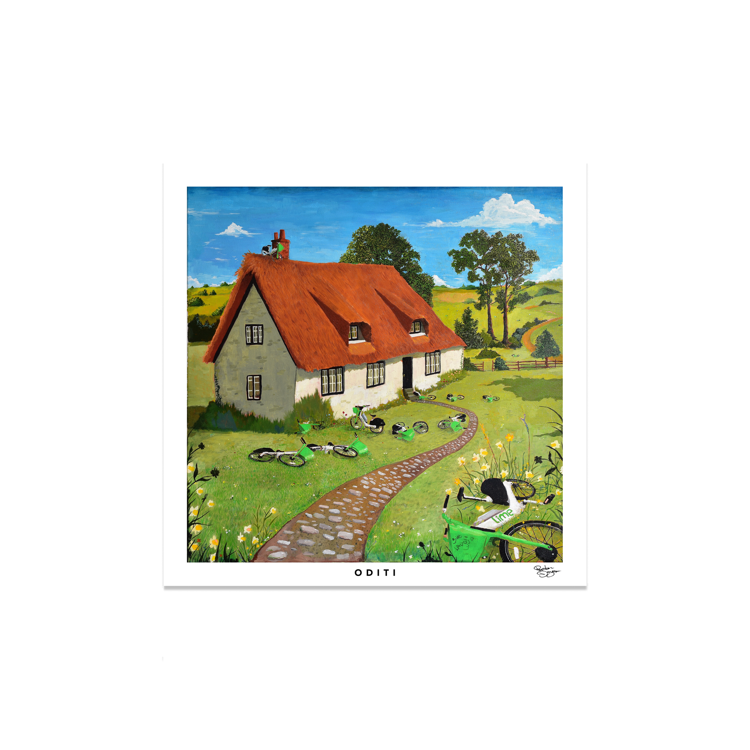 This Lime Green and Pleasant Land