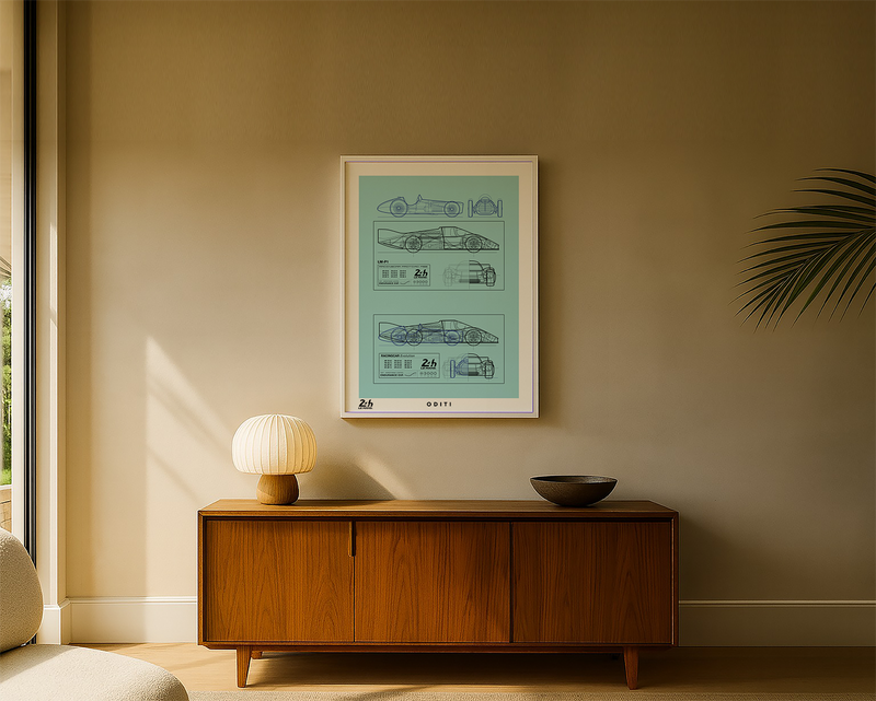 Endurance Blueprint (Teal)