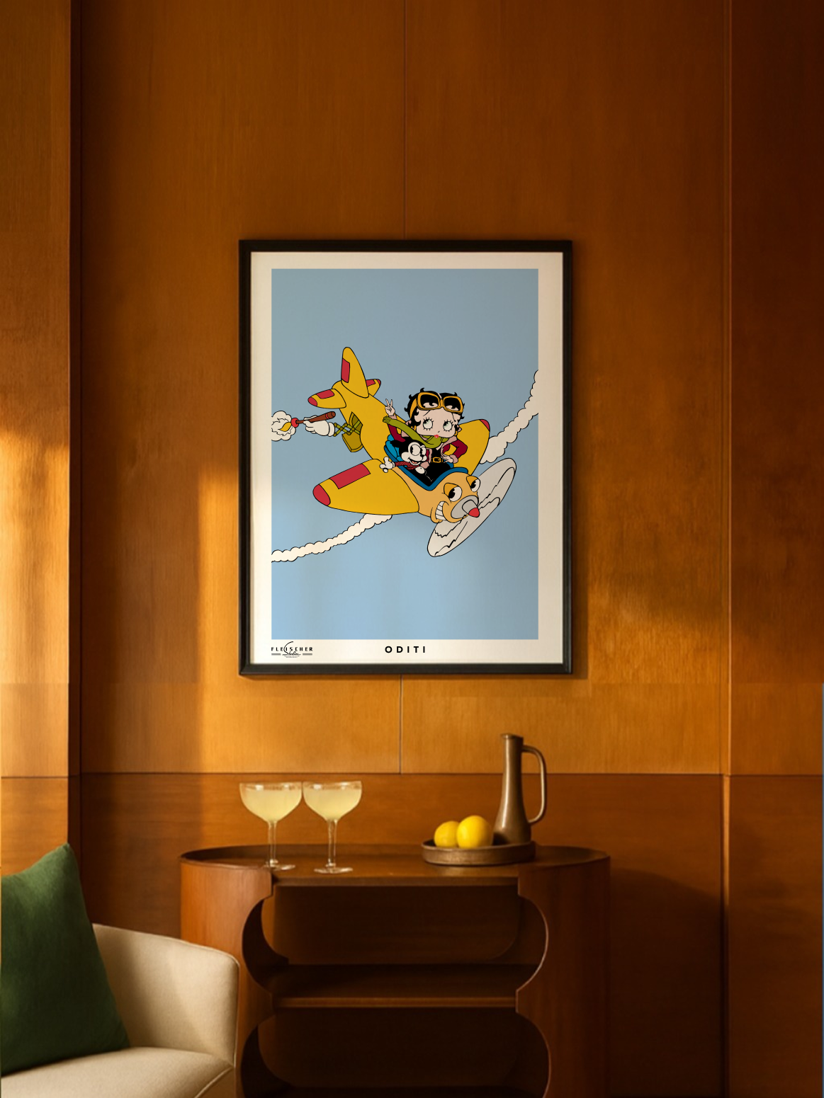 Betty In Flight II