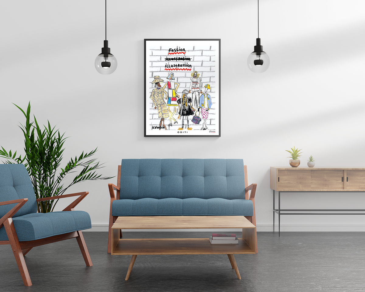 Fassion Illustrations by Navinder Nangla — Limited Edition Print