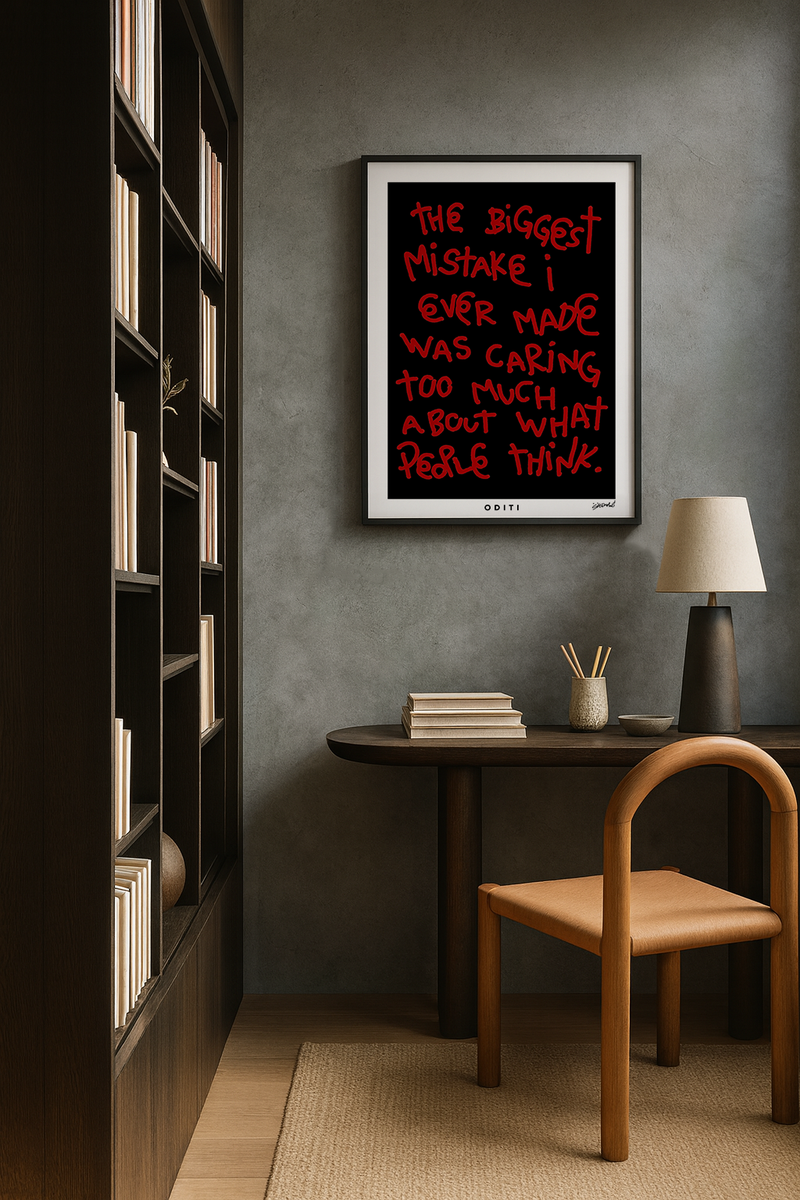 Modern Poetry II (Black)