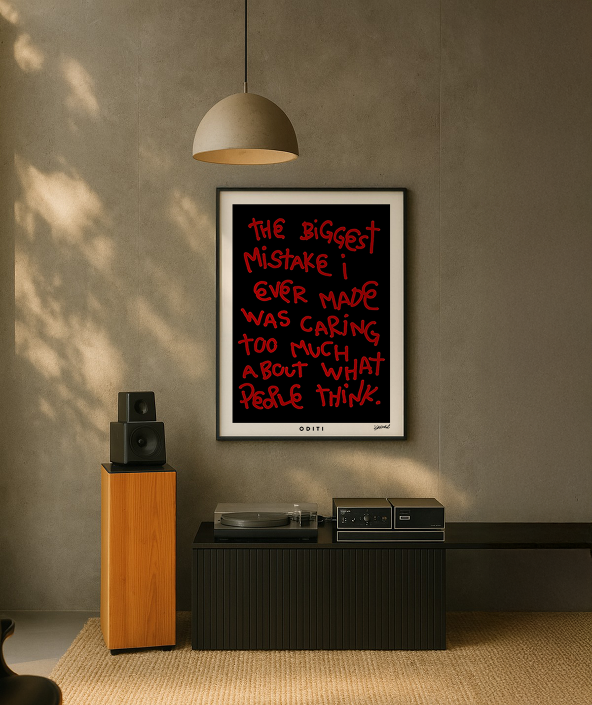 Modern Poetry II (Black)