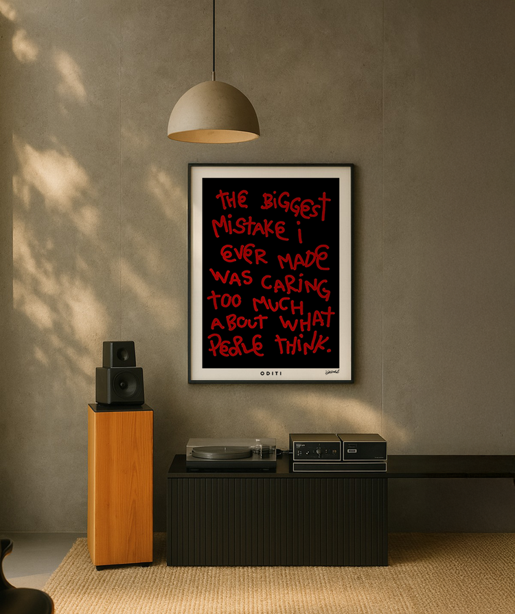 Modern Poetry II (Black)
