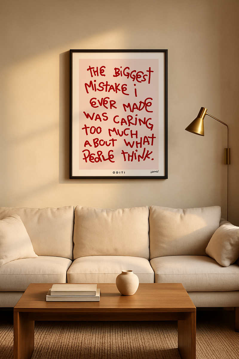 Modern Poetry II (Pink)