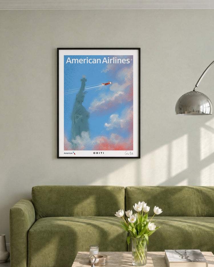 Above The City — American Airlines® Limited Edition Print