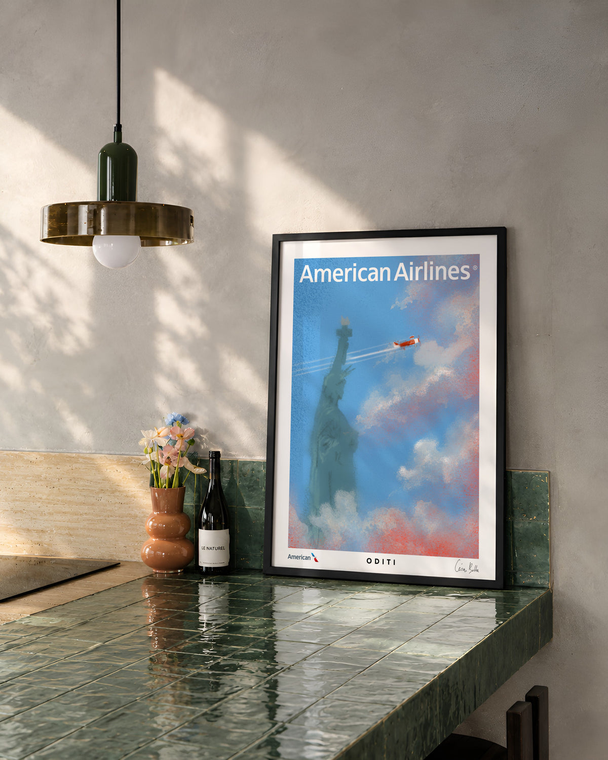 Above The City — American Airlines® Limited Edition Print