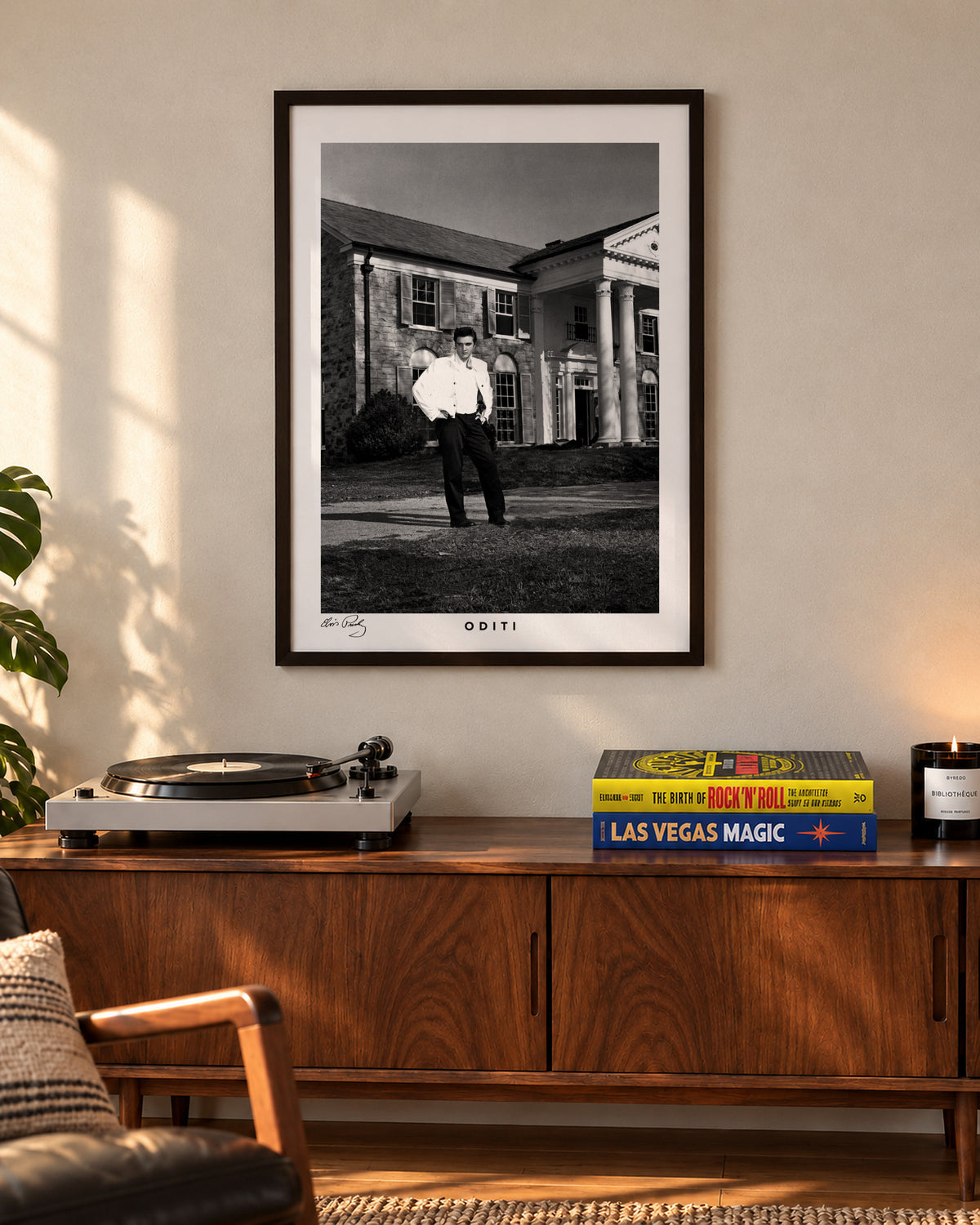 At Home — Elvis Presley Limited Edition Print
