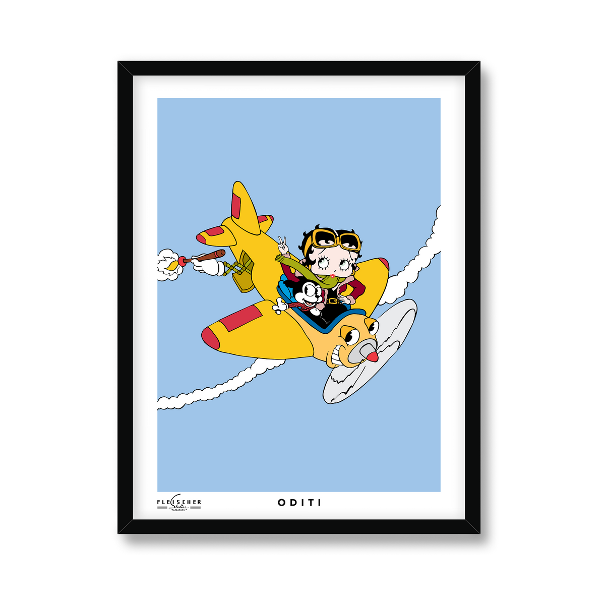Betty In Flight II