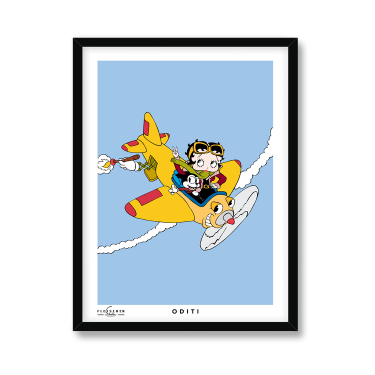 Betty In Flight II