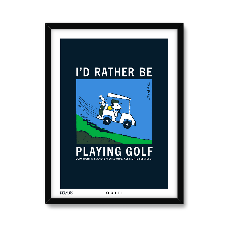 I'd Rather Be Playing Golf