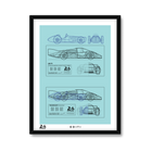 Endurance Blueprint (Teal)