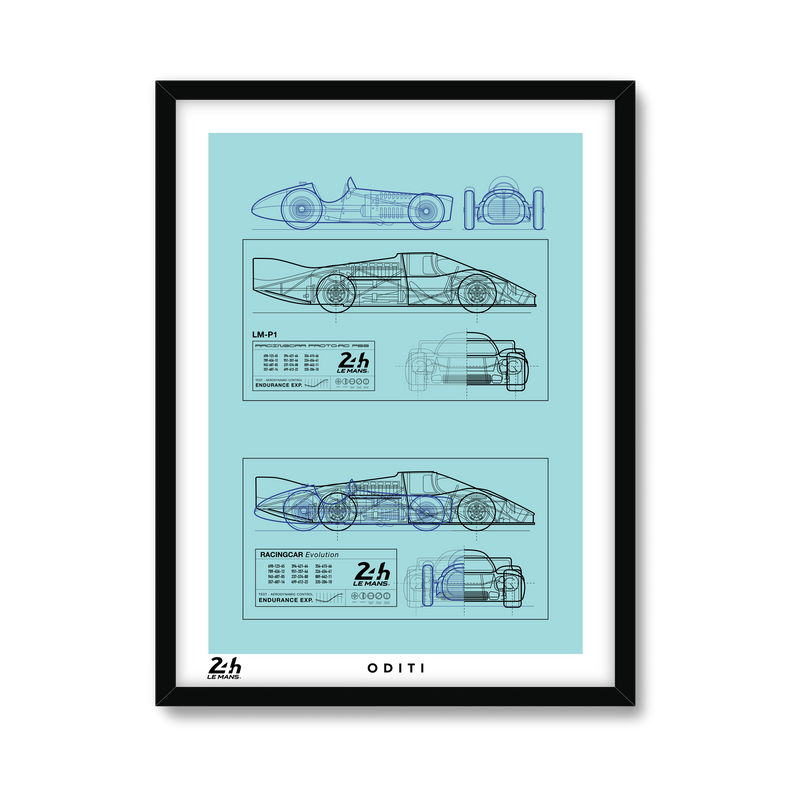 Endurance Blueprint (Teal)