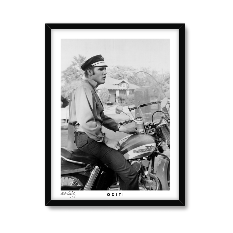 Biking — Elvis Presley Limited Edition Print