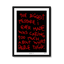 Modern Poetry II (Black)