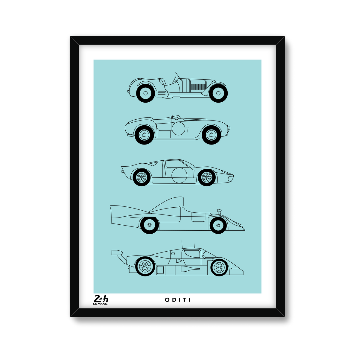 24h Le Mans: Generations (Teal)