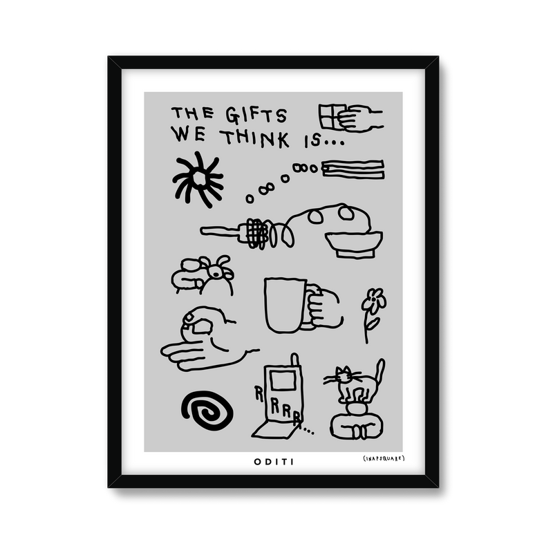 The Gifts We Think Is (Grey)