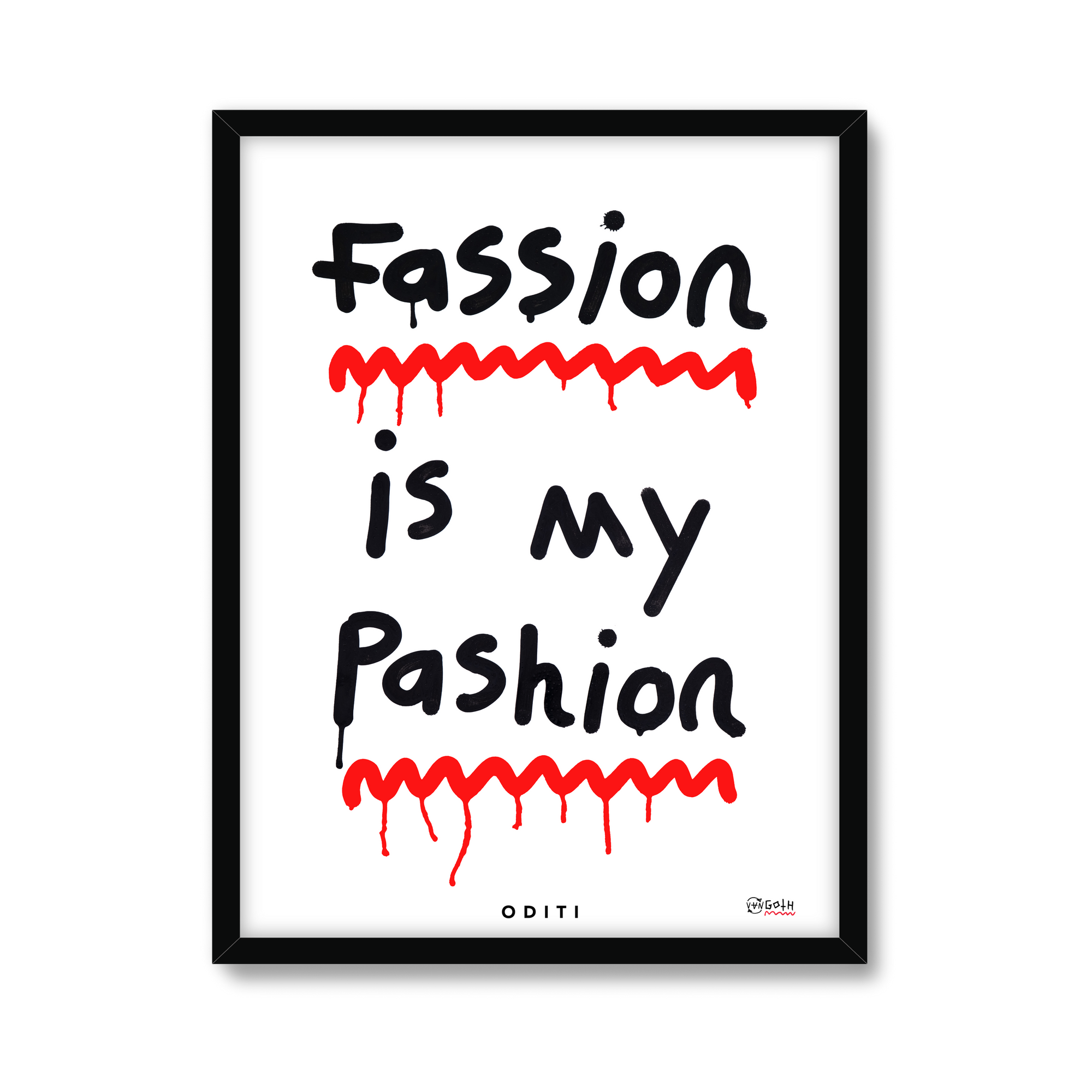 Fassion is my Pashion (White)