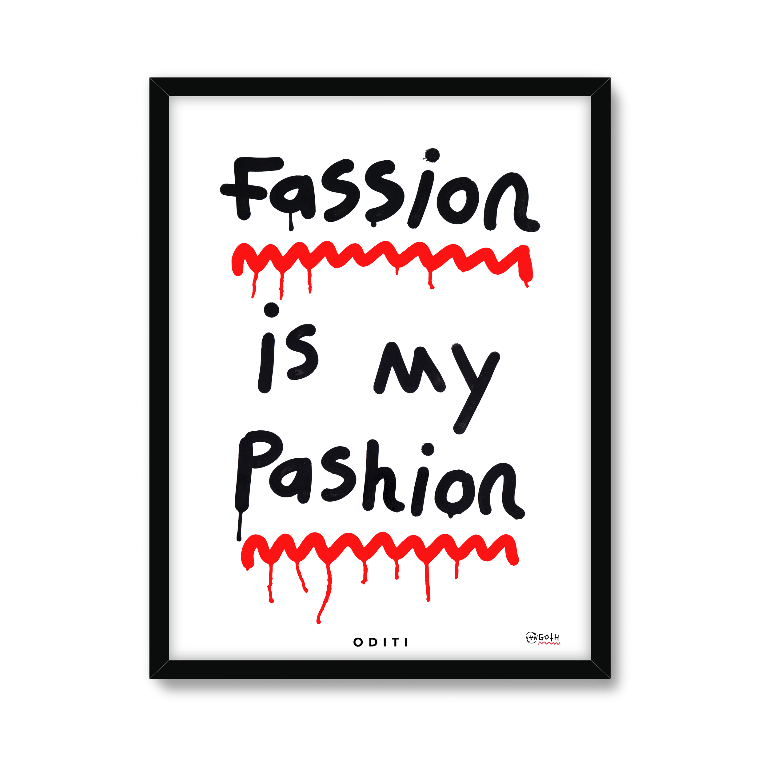 Fassion is my Pashion (White)