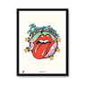 The Tongue (II) — The Rolling Stones Art Print