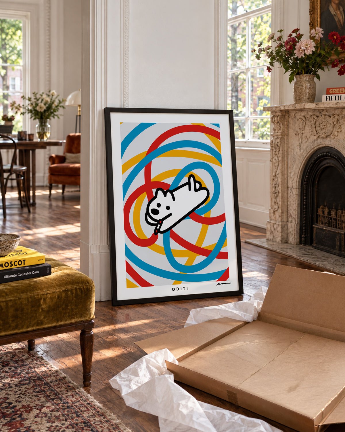 DOODLE DOG by matsui — Limited Edition Print