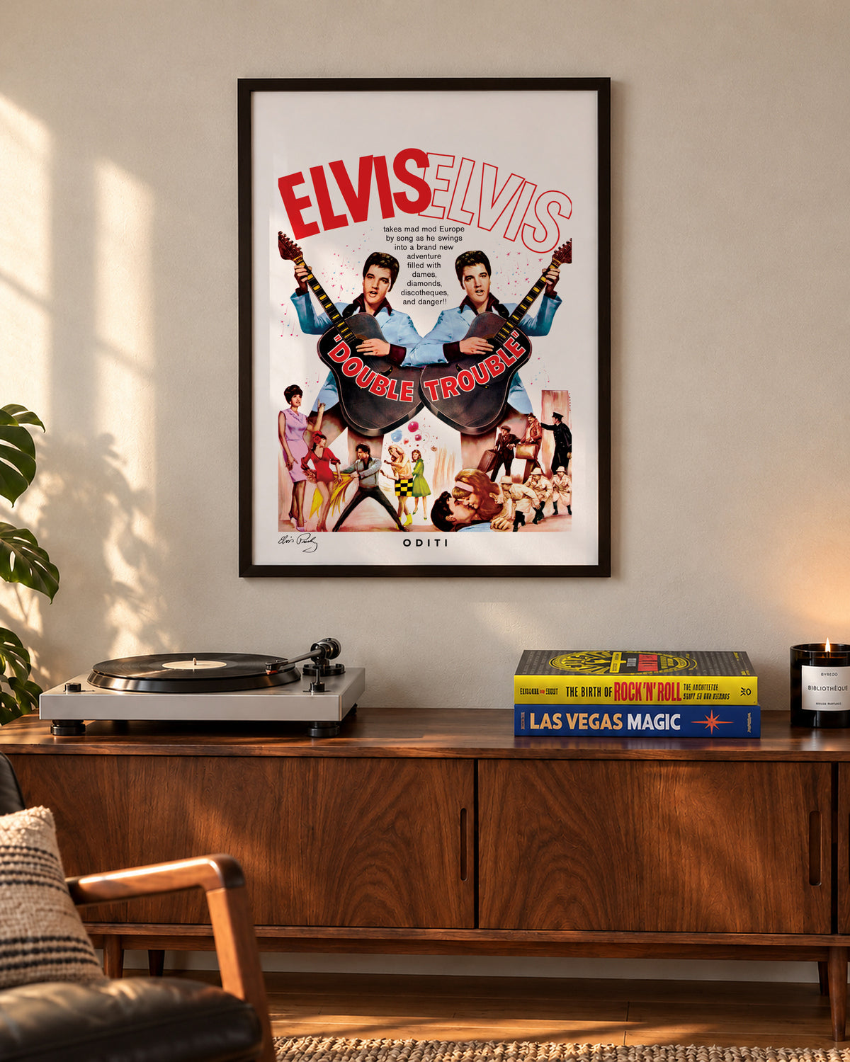 Double Trouble — Elvis Presley Limited Edition Print