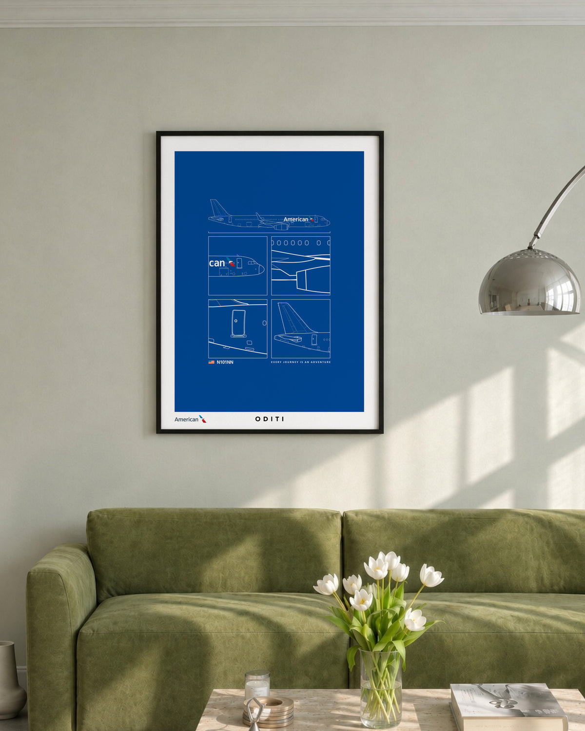 Every Journey Is An Adventure I — American Airlines® Limited Edition Print