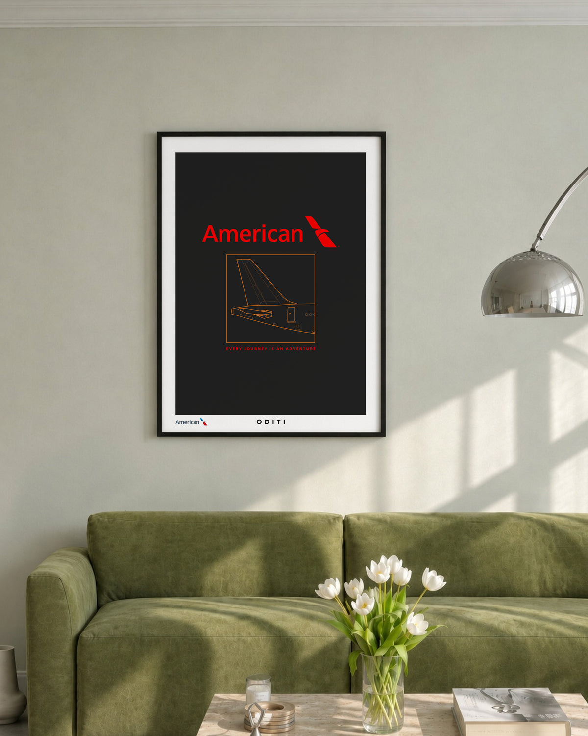 Every Journey Is An Adventure II — American Airlines® Limited Edition Print