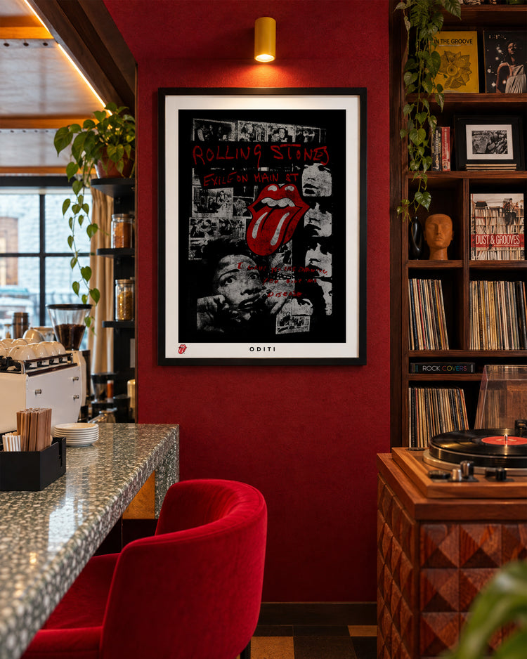 Exile on Main Street — The Rolling Stones Art Print