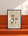 Flag Waving — Peanuts Limited Edition Print