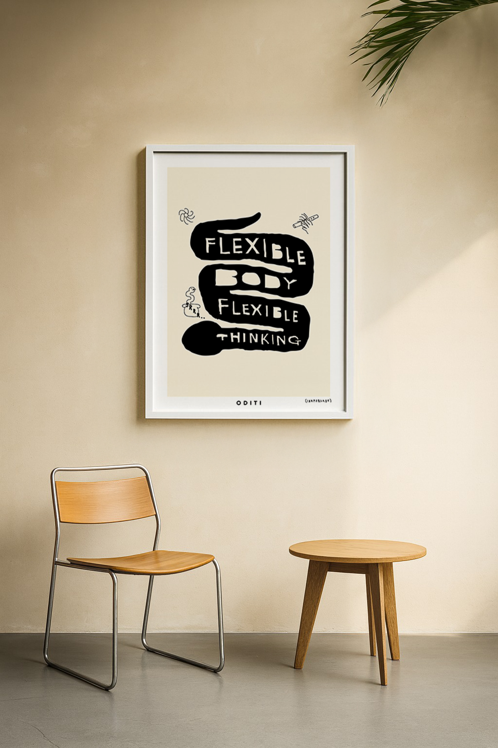 Flexible Body Flexible Thinking (Cream)