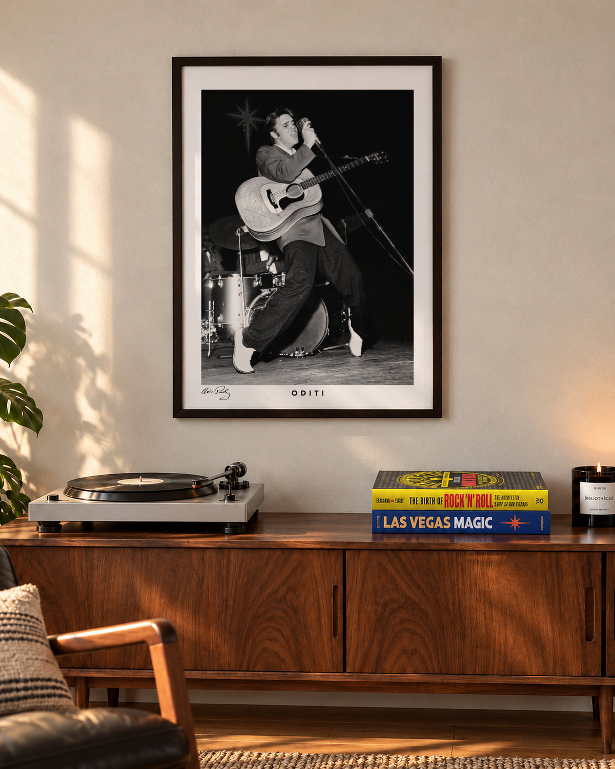 Front and Centre — Elvis Presley Limited Edition Print
