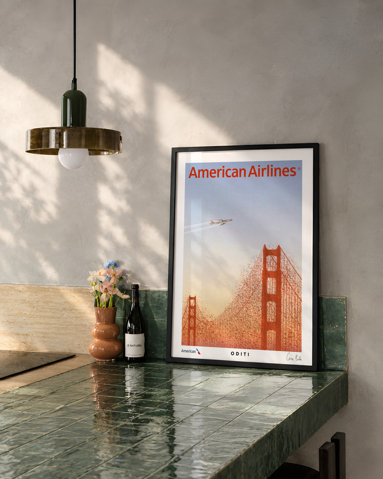 Golden Horizons — American Airlines® Limited Edition Print