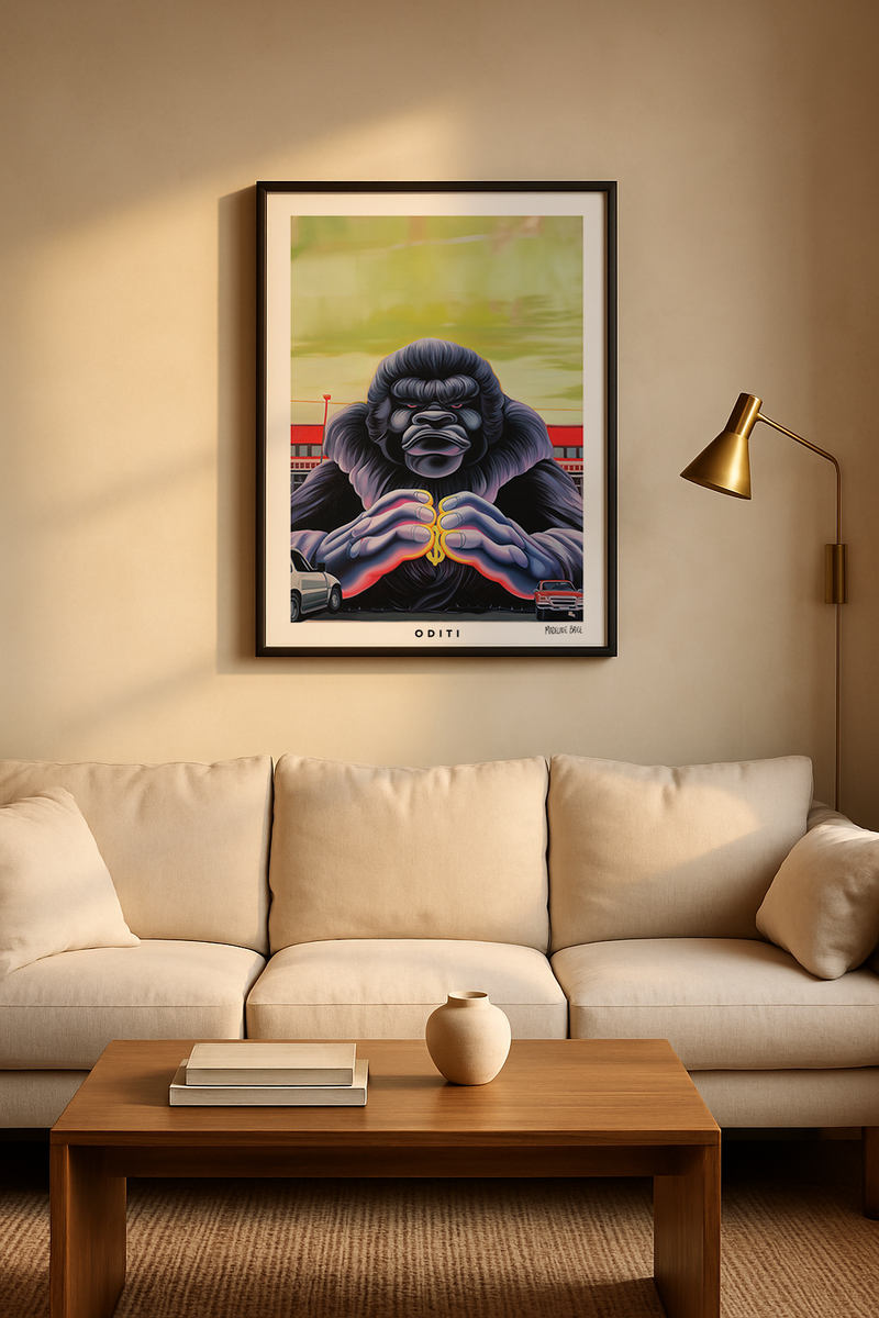 An inflatable gorilla means I will never buy a car there