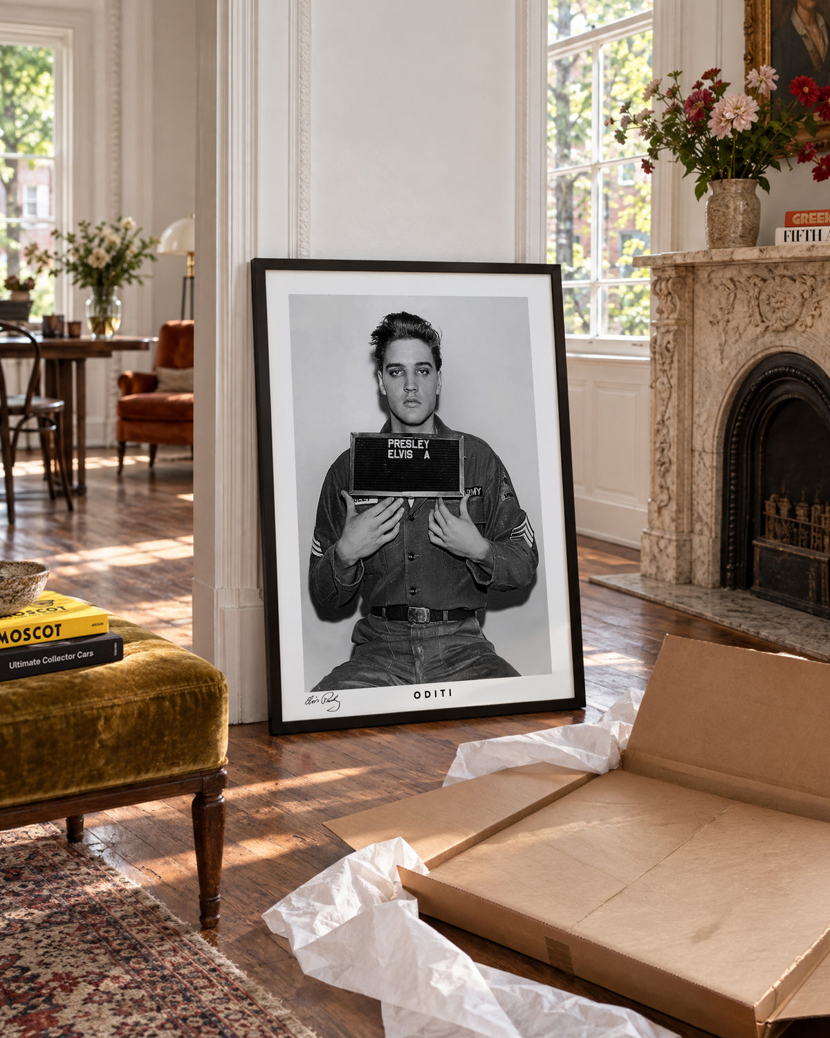 In Service — Elvis Presley Limited Edition Print