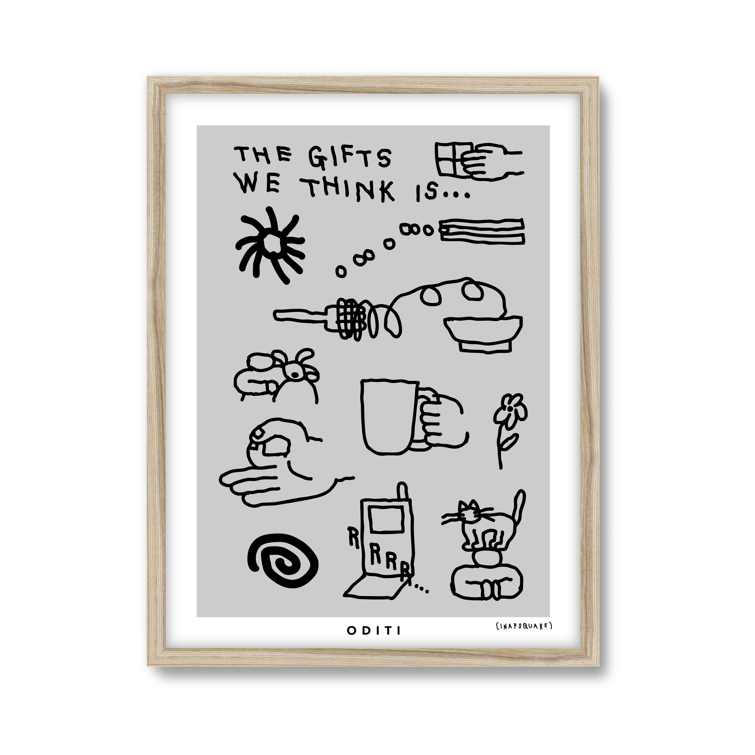 The Gifts We Think Is (Grey)