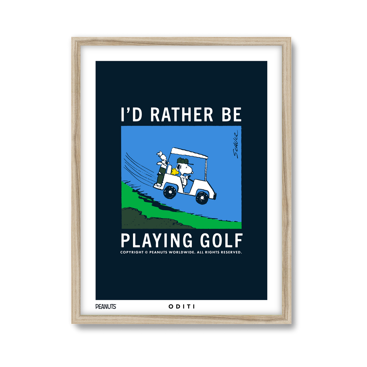 I'd Rather Be Playing Golf