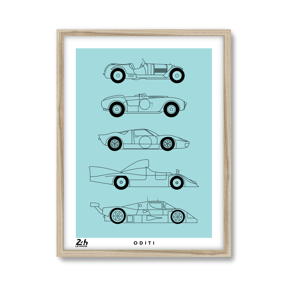 24h Le Mans: Generations (Teal)