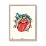 The Tongue (II) — The Rolling Stones Art Print