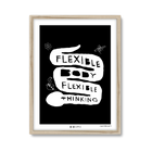 Flexible Body Flexible Thinking (Black)