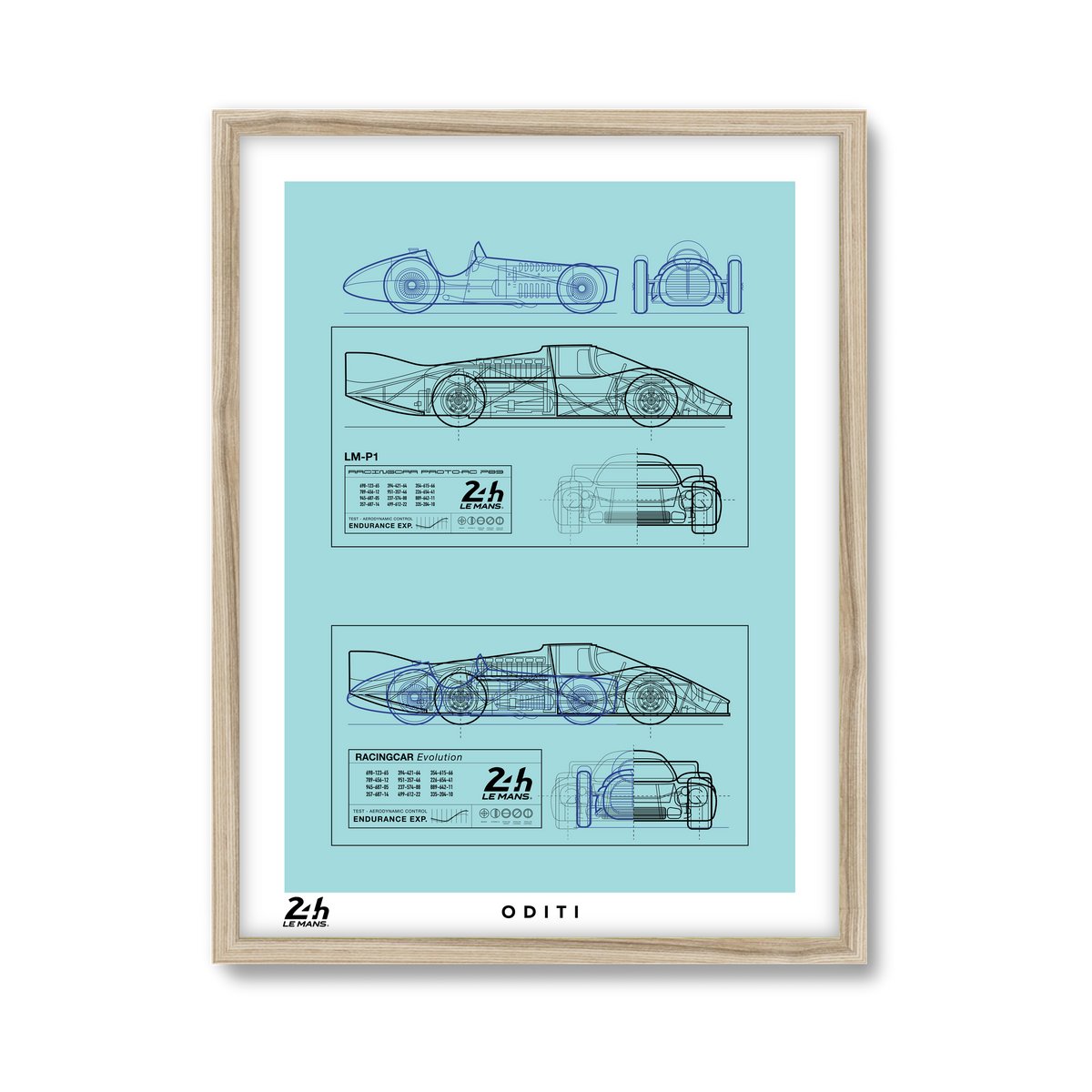 Endurance Blueprint (Teal)