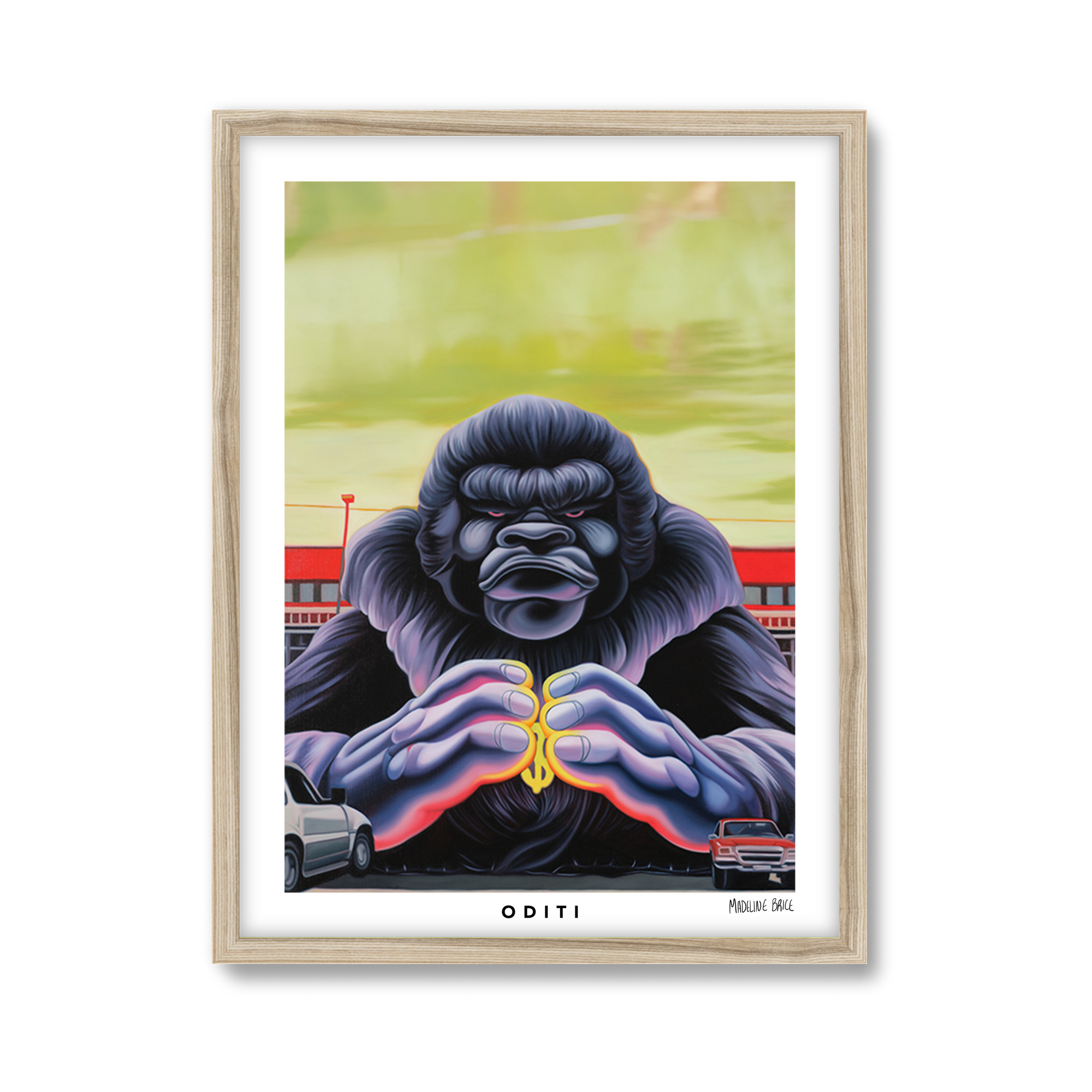 An inflatable gorilla means I will never buy a car there