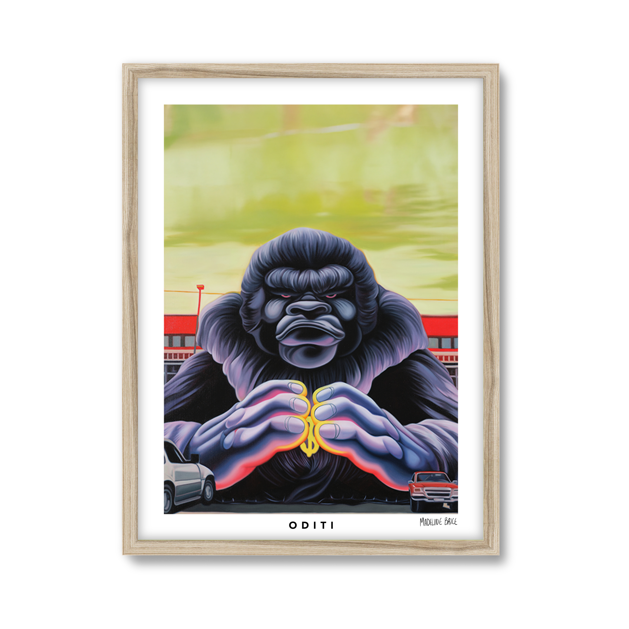 An inflatable gorilla means I will never buy a car there