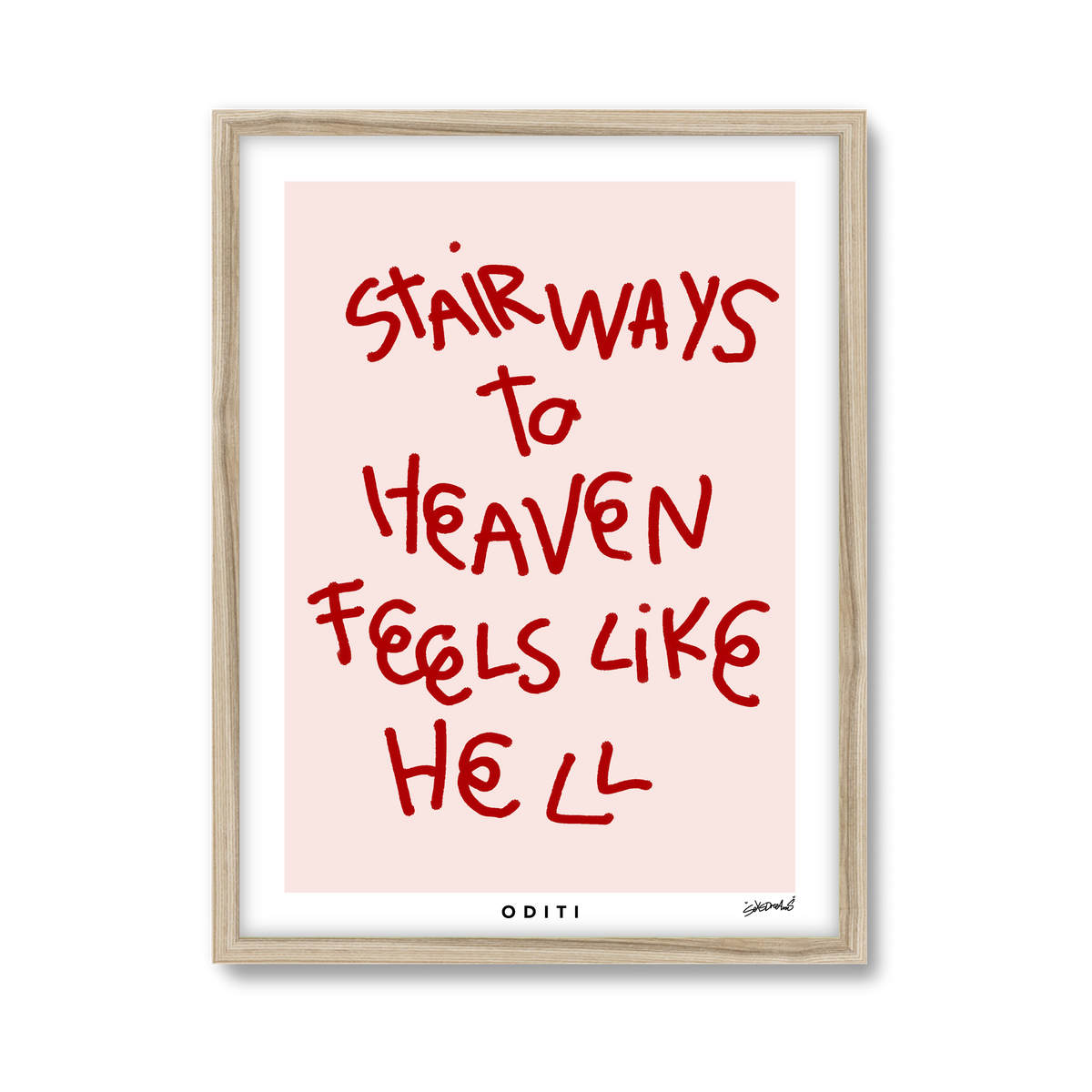 Modern Poetry (Pink)