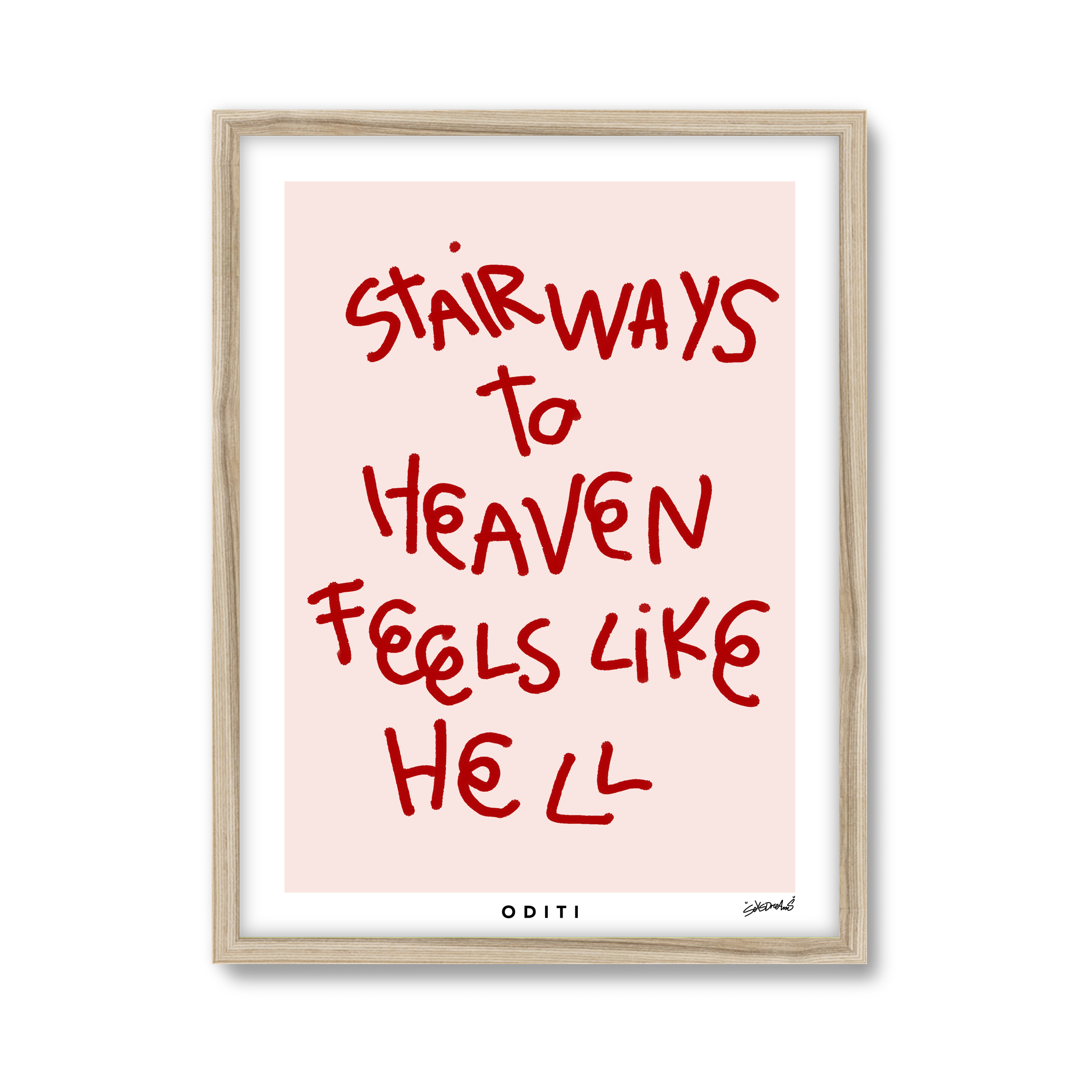 Modern Poetry (Pink)